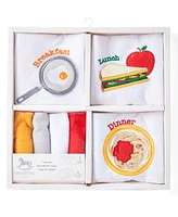 Tendertyme Baby Boys and Girls 7-Piece Bib Meal Set