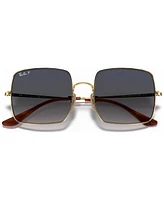 Ray-Ban Square Polarized Sunglasses, RB1971