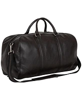 In Less Distress 20" Faux Leather Carry-On Duffel Bag