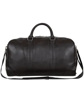 In Less Distress 20" Faux Leather Carry-On Duffel Bag