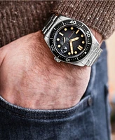 Spinnaker Men's Croft Automatic Silver-Tone Stainless Steel Solid Bracelet Watch 43mm