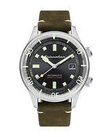 Spinnaker Men's Bradner Automatic Genuine Leather Strap Watch 42mm