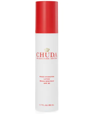 Chuda Sheer Hydrating Lotion Broad Spectrum Sunscreen Spf 30, 1.7 oz