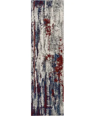 Long Street Looms Samuel SAM15 Multi 2'2" x 7'6" Runner Rug