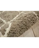 Long Street Looms Cresto CRE02 Mocha 5' x 7' Area Rug