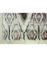 Long Street Looms Fate FAT02 Beige 2'2" x 7'6" Runner Rug