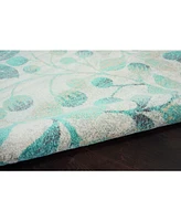 Long Street Looms Peace PEA03 Ivory 4' x 6' Area Rug