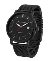 Blackwell Black Dial with Black Plated Steel and Black Plated Steel Mesh Watch 44 mm