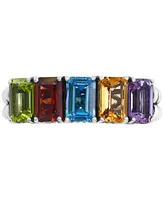 Effy Multi-Gemstone Statement Ring (2-7/8 ct. t.w.) in Sterling Silver