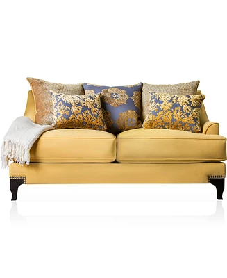 Furniture of America Nisene Upholstered Love Seat