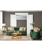 Furniture of America Eyreanne Upholstered Love Seat