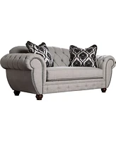 Furniture of America Vaeda Upholstered Love Seat