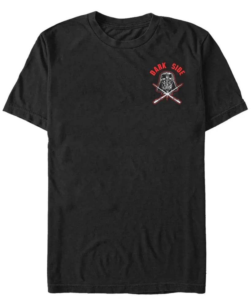 Fifth Sun Star Wars Men's Vader Dark Side Logo Short Sleeve T-Shirt