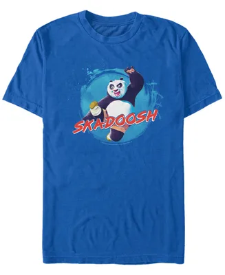 Fifth Sun Kung Fu Panda Men's Po Skadoosh Short Sleeve T-Shirt