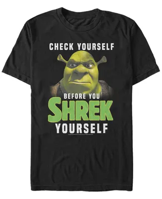 Fifth Sun Shrek Men's Check Yourself Before You Short Sleeve T-Shirt
