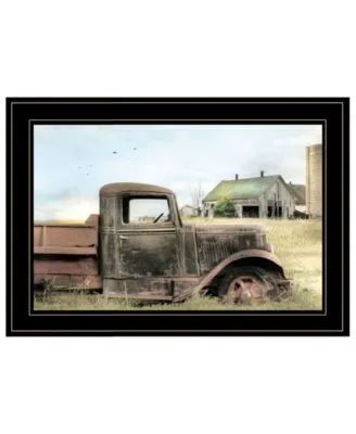 Trendy Decor 4u Vintage Like Farm Trucks I By Lori Deiter Ready To Hang Framed Print Collection