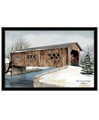 Trendy Decor 4u The Kissing Bridge By Billy Jacobs Ready To Hang Framed Print Collection