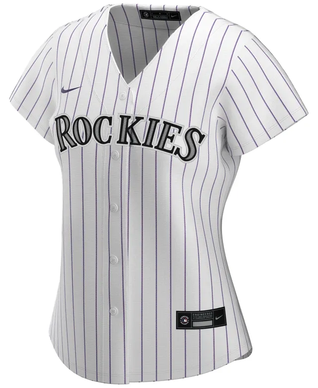 Nike Women's White, Forest Green Colorado Rockies City Connect Replica Team  Jersey - Macy's
