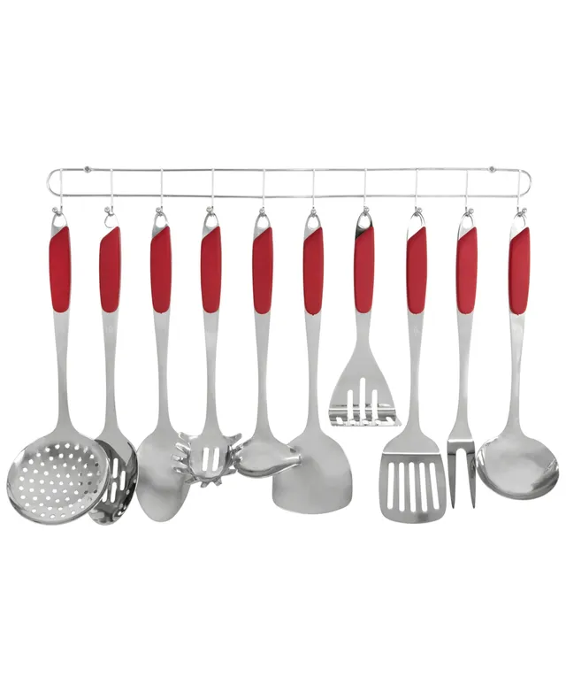 Anolon SureGrip Nylon Nonstick Kitchen Utensil 10-Pc. Set - Macy's