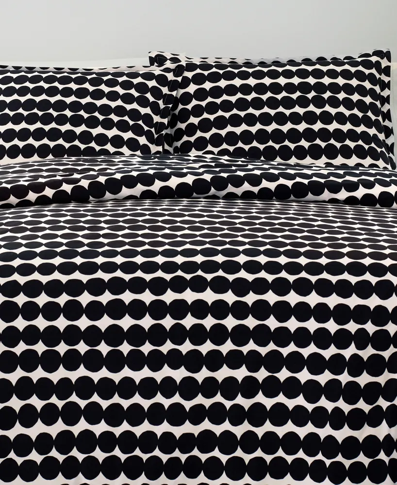 Marimekko Rasymatto Cotton Reversible 3 Piece Duvet Set
