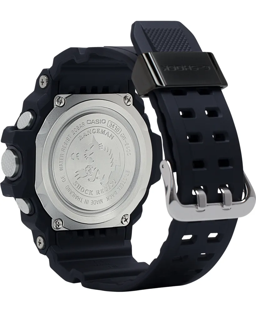 G-Shock Men's Solar Digital Rangeman Black Resin Strap Watch 53-1/2mm