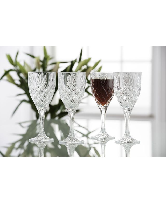 Belleek Pottery Renmore Goblet, Set of 4