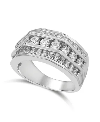 Men's Diamond (2 ct. t.w.) Ring in 10K White Gold