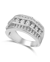 Men's Diamond (2 ct. t.w.) Ring in 10K White Gold