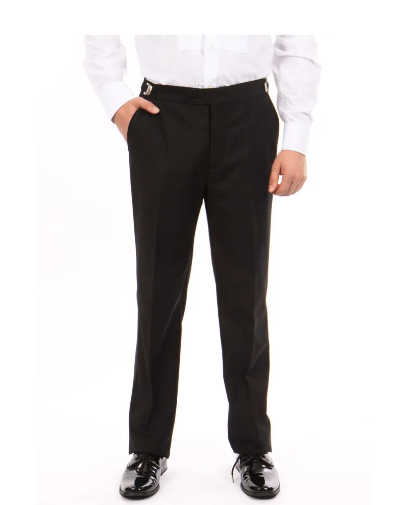 Bryan Michaels Men's Skinny Modern Fit Tuxedo Dress Pants