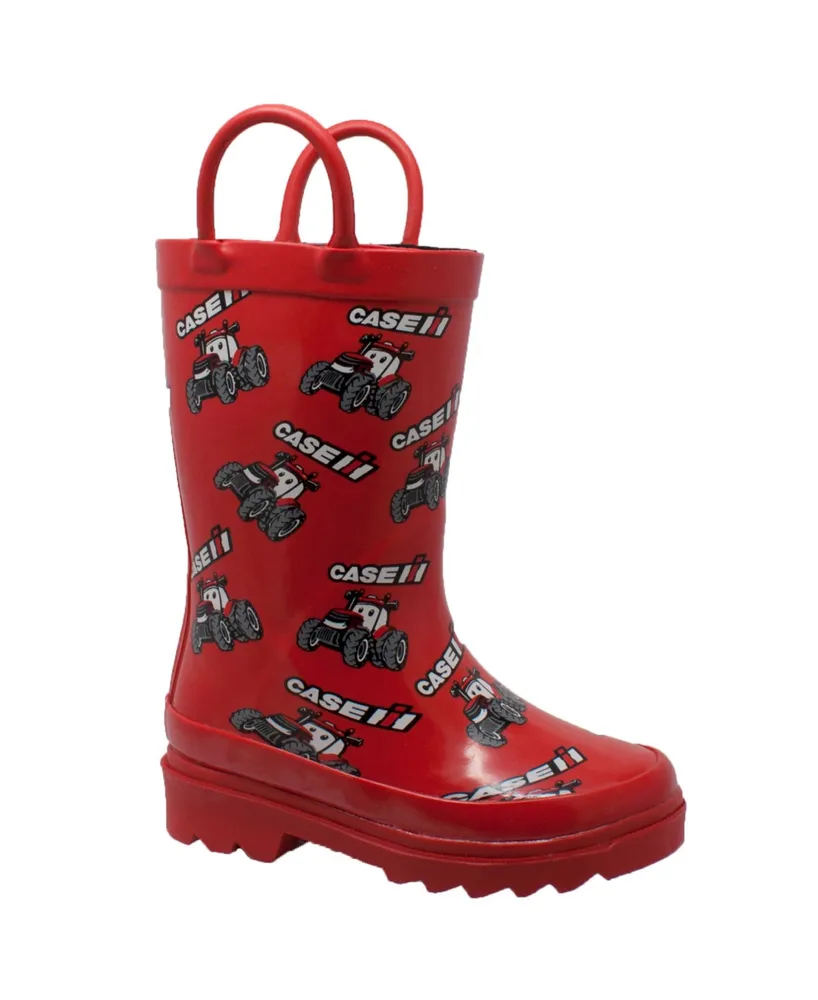 Case Ih Toddler Boys and Girls Big Rubber Boots