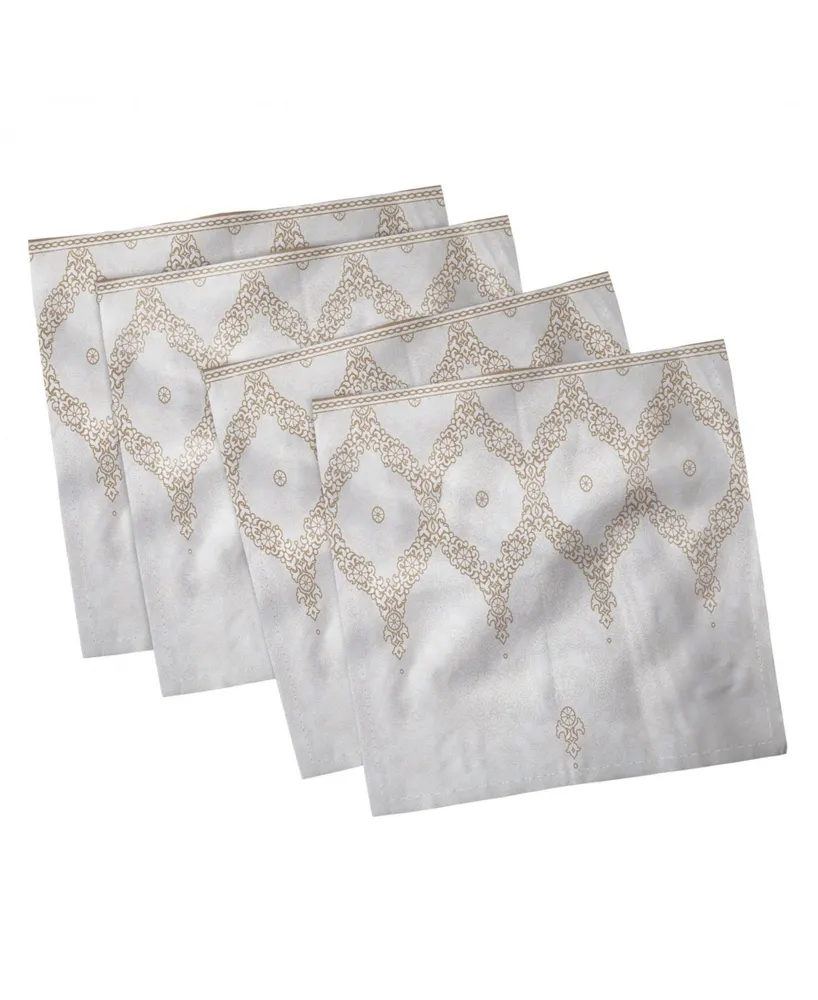 Ambesonne Moroccan Set of 4 Napkins