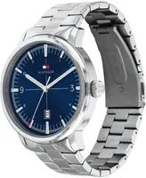 Tommy Hilfiger Men's Stainless Steel Bracelet Watch 44mm, Created for Macy's