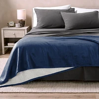 Bare Home Fleece Sherpa Twin/Twin Xl Blanket