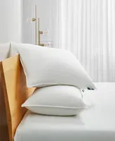 Serta White Goose Feather & Down Fiber Back Sleeper 2-Pack Pillow