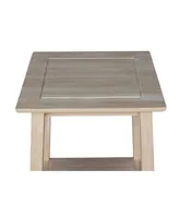 International Concepts Bombay Tall End Table