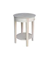 International Concepts Phillips Accent Table with Drawer