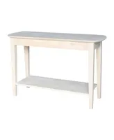 International Concepts Philips Oval Sofa Table