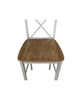 International Concepts X-back Barheight Stool
