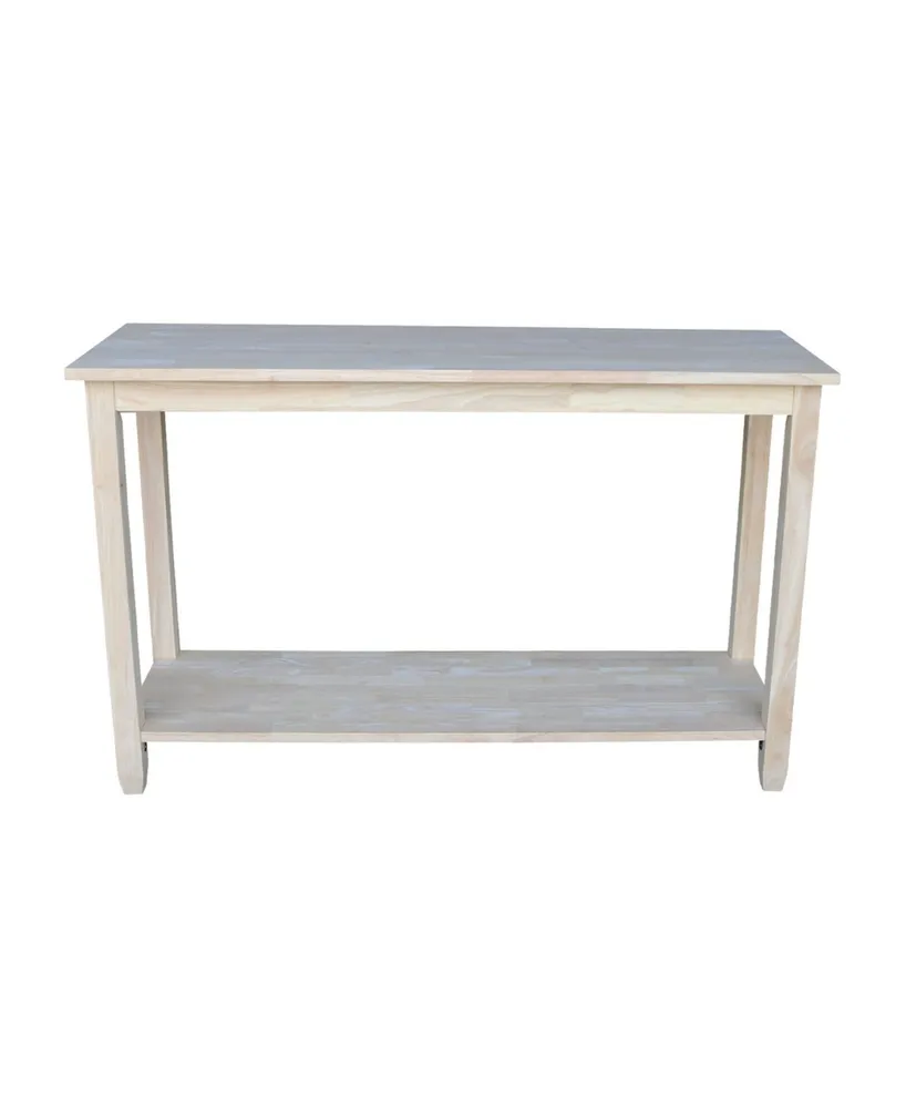 International Concepts Solano Console Server Table