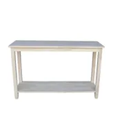 International Concepts Solano Console Server Table