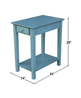 International Concepts Narrow End Table