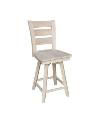 International Concepts Tuscany Counter height Stool with Swivel and Auto Return