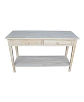 International Concepts Spencer Console Server Table