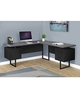 Monarch Specialties Computer Desk - 70" L Top Left-Right Facing