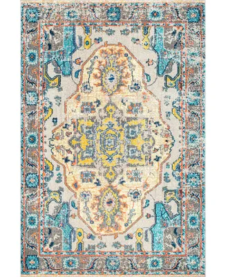 nuLoom Casablanca Vintage-Inspired Corbett Boho 5'3" x 7'7" Area Rug