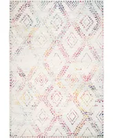 nuLoom Nile Geometric Cherelle Multi 6'7" x 9' Area Rug