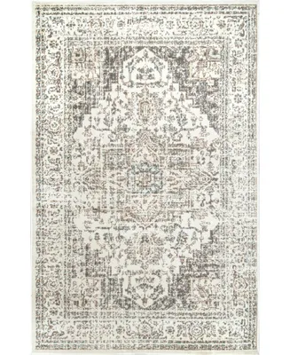 nuLoom Manor Vintage-Inspired Tanith Cream 4' x 6' Area Rug