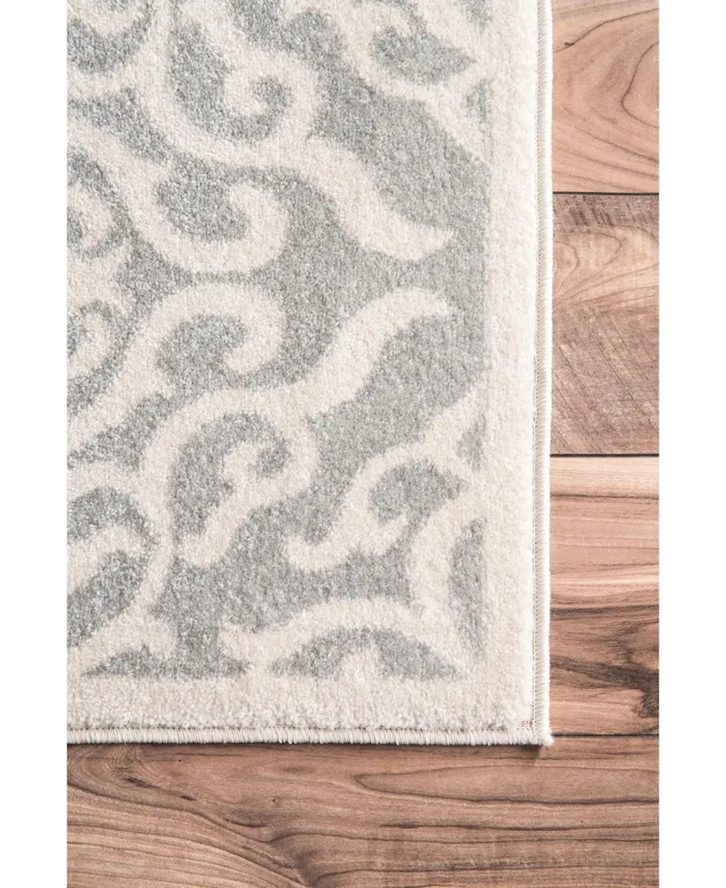 nuLoom Bodrum Ombre Contessa Gray 3' x 5' Area Rug