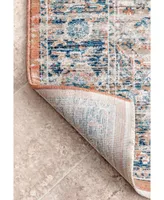 nuLoom Selina Marina Oriental Distressed Beige 4' x 6' Area Rug