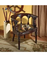 Design Toscano Prince Regent Captain's Chair, Set of 2